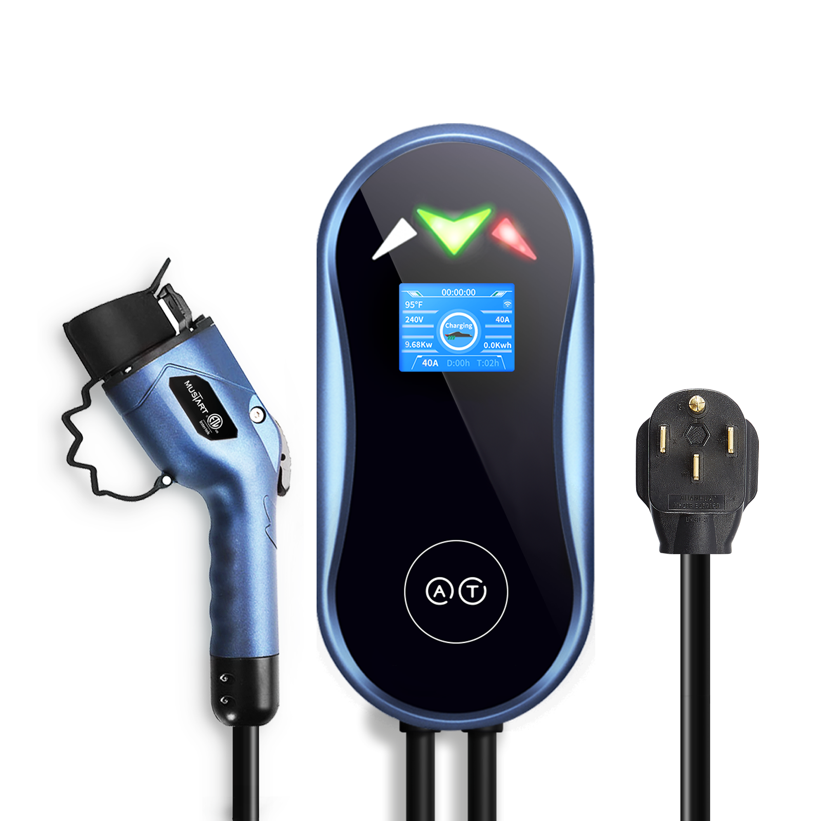 MUSTART Level 2 Smart EV Charging Station 16 25 32 40 Amp