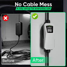 Load image into Gallery viewer, MUSTART Level 2 SAE J1772 EV Charger | 40A | NEMA 14-50 | 240V | 21FT | With Display