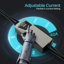 Load image into Gallery viewer, MUSTART Level 2 EV Charger |12/16/24/32/40Amp Adjustable | NEMA 14-50 | 24.6FT