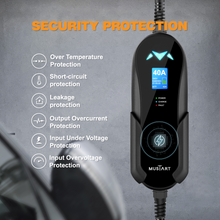Load image into Gallery viewer, MUSTART Level 2 EV Charger | 40A | NEMA 14-50 | 240V | 9.6KW | 25FT