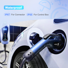 Load image into Gallery viewer, MUSTART Level 2 EV Charger | 15/25/32 Amp Adjustable | NEMA 6-50 | 240V | 25FT
