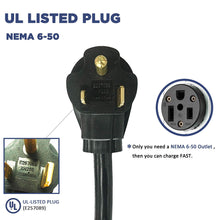 Load image into Gallery viewer, MUSTART Level 2 EV Charger | 40A | NEMA 6-50 | 240V | 9.6KW | 25FT