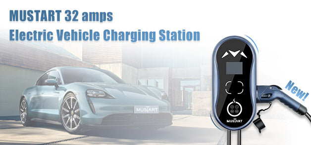 MUSTART 32amps Electric Vehicle Charging Station
