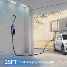 Load image into Gallery viewer, MUSTART Level 1&amp; 2 EV Charger | 16A | NEMA 6-20&amp; NEMA 5-15 | 25FT
