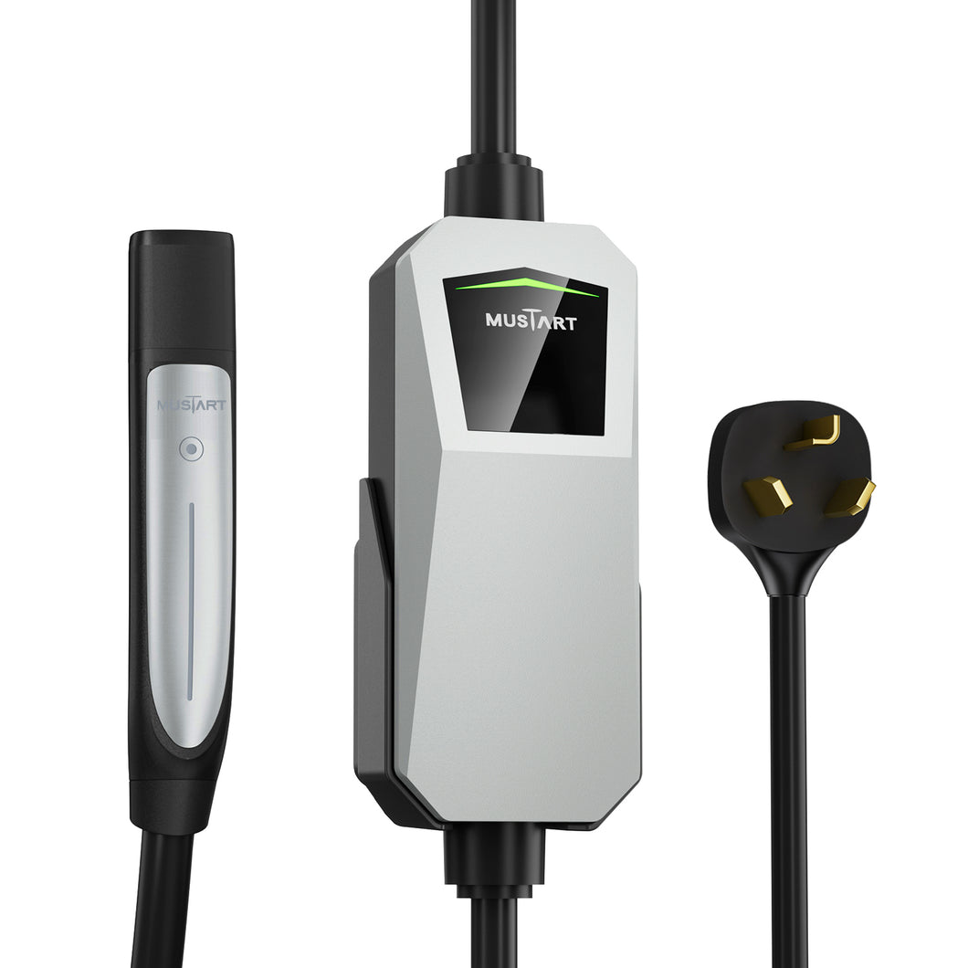 MUSTART Level 2 TESLA EV Charger | 25A | NEMA 10-30 | 240V | 22FT