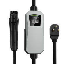 Load image into Gallery viewer, MUSTART Level 2 TESLA EV Charger | 25A | NEMA 10-30 | 240V | 21FT | With Display
