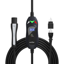 Load image into Gallery viewer, MUSTART Level 1&amp; 2 TESLA EV Charger | 16A | NEMA 5-15&amp;NEMA 6-20 | 25FT
