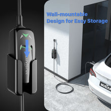 Load image into Gallery viewer, Level 1 and Level 2 Portable Tesla Charger (15&amp;40 Amp, 100-240V, 25ft Cable) NEMA 5-15&amp;NEMA 14-50 Tesla Electric Vehicle Charger
