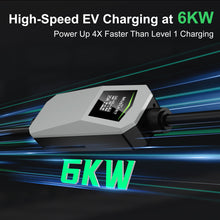 Load image into Gallery viewer, MUSTART Level 2 TESLA EV Charger | 25A | NEMA 14-30 | 240V | 21FT | With Display
