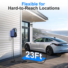 Load image into Gallery viewer, MUSTART Level 2 TESLA EV Charging Station |16A/25A/32A/40A/48A Amp Adjustable | Hardwired | 23FT
