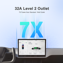 Load image into Gallery viewer, MUSTART Level 2 EV Charger | 15/25/32 Amp Adjustable | NEMA 14-50 | 240V | 25FT
