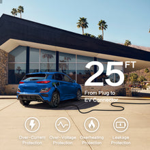 Load image into Gallery viewer, MUSTART Level 2 EV Charger | 25A | NEMA 10-30 | 240V | 6KW | 25FT
